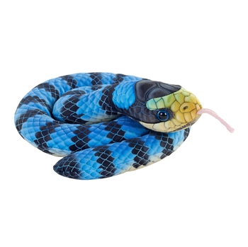 Coiled Eco-Friendly Stuffed Yellow Lipped Sea Snake by Wild Republic