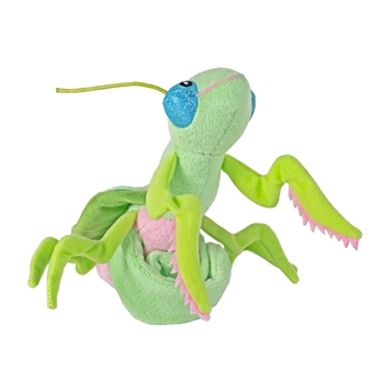 Huggers Praying Mantis Stuffed Animal Slap Bracelet by Wild Republic