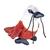 Eco-Friendly Rainforest 4.5 Inch Plush Three-Wattled Bellbird by Wild Republic