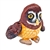 Eco-Friendly Rainforest 4.5 Inch Plush Spectacled Owl by Wild Republic