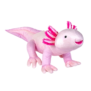 Jumbo Eco-Friendly Cuddlekins Axolotl Stuffed Animalby Wild Republic