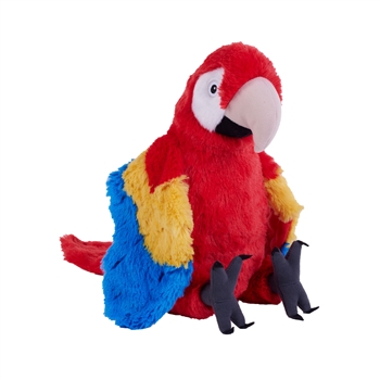 Eco-Friendly Cuddlekins 12 Inch Stuffed Scarlet Macaw by Wild Republic