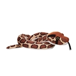 Eco-Friendly 54 Inch Stuffed Burmese Python Snake by Wild Republic