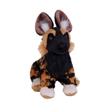 Eco-Friendly Mini Cuddlekins 8 Inch Stuffed African Wild Dog by Wild Republic