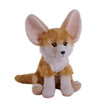 Eco-Friendly Mini Cuddlekins 8 Inch Stuffed Fennec Fox by Wild Republic