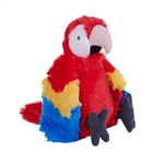 Eco-Friendly Mini Cuddlekins 8 Inch Stuffed Scarlet Macaw by Wild Republic