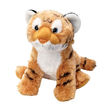 Eco-Friendly Mini Cuddlekins 8 Inch Stuffed Tiger by Wild Republic