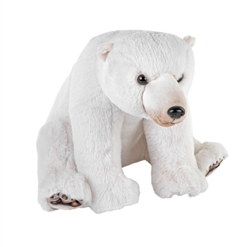 Artist Collection Realistic Stuffed Polar Bear by Wild Republic