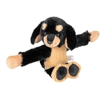 Huggers Dachshund Stuffed Animal Slap Bracelet by Wild Republic