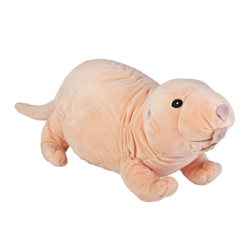 Eco-Friendly Cuddlekins 12 Inch Stuffed Naked Mole Rat by Wild Republic