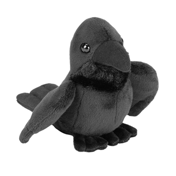 Pocketkins Eco-Friendly Small Plush Raven by Wild Republic