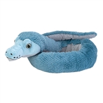 Luxury 54 Inch Plush Blue Python Snake by Wild Republic