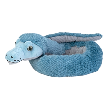 Luxury 54 Inch Plush Blue Python Snake by Wild Republic