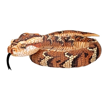 Stuffed Puff Adder 54 Inch Plush Snake by Wild Republic