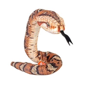 Coilkins Posable Stuffed Puff Adder Snake by Wild Republic
