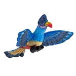 Eco-Friendly Rainforest 4.5 Inch Flying Plush Great Blue Turaco by Wild Republic