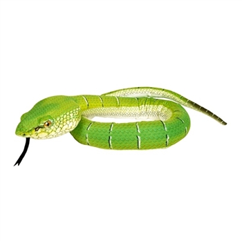 Stuffed Borneo Pit Viper 54 Inch Plush Snake by Wild Republic
