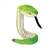 Coilkins Posable Stuffed Borneo Pit Viper Snake by Wild Republic