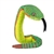 Coilkins Posable Stuffed Sabah Pit Viper Snake by Wild Republic