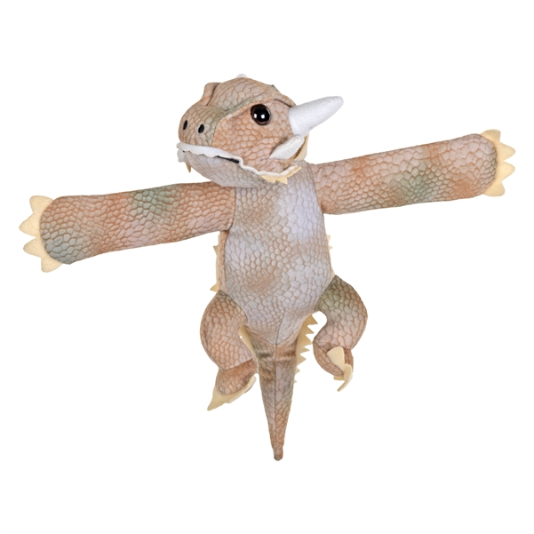 Huggers Horned Lizard Stuffed Animal Slap Bracelet | Wild Republic