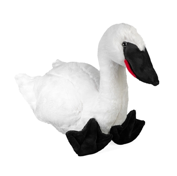 Eco-Friendly Cuddlekins 12 Inch Stuffed Trumpeter Swan by Wild Republic