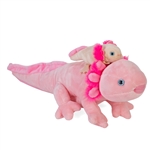 Mom and Baby Axolotl Stuffed Animals by Wild Republic