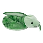 Squishy 52 Inch Plush Green Snake by Wild Republic