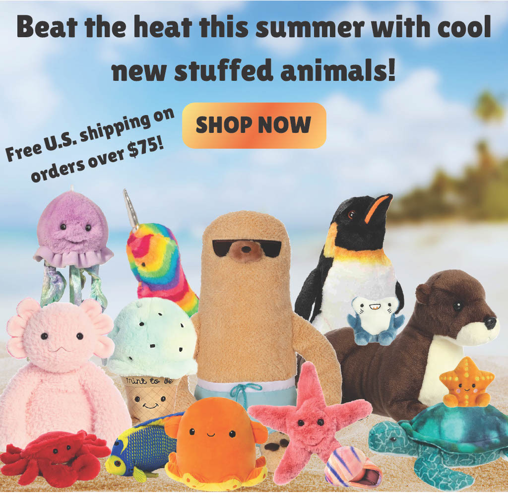 Summertime Stuffed Animals